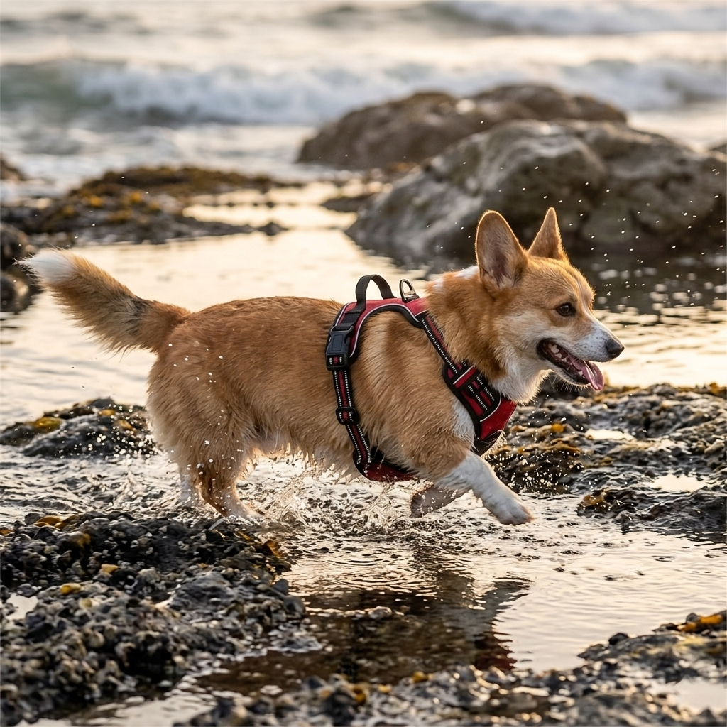 TrailMate Adventure No-Pull Dog Harness & Leash Set