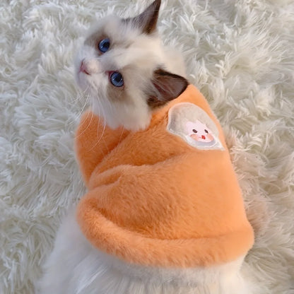 Pet Warm Vest Sweater | Cat & Dog Winter Knitwear | XS–XL