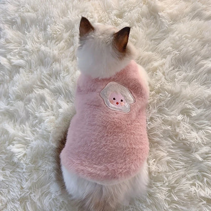 Pet Warm Vest Sweater | Cat & Dog Winter Knitwear | XS–XL